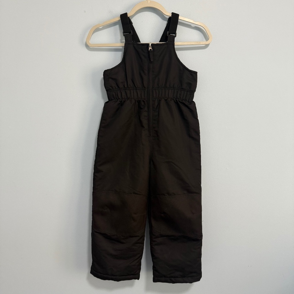 Healthtex Snow Overalls Bibs Kids Toddler Black Suit Size‎ 5T